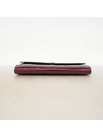 Louis Vuitton Louis Vuitton Vernis Portefeuille Sarah Long Wallet M91765 Rose Indien (Women's) (view 2)