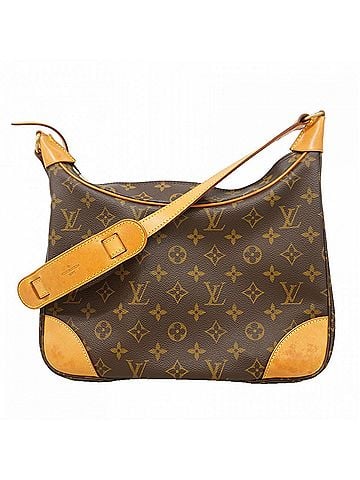 Louis Vuitton Louis Vuitton Monogram Boulogne 30 Shoulder Bag M51265 Brown Women's (view 1)