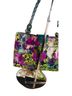 Patricia Nash Floral Blue Green Leather Shoulder Bag One size - photo 2