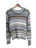 Cinq à Sept Ombre Blue Brown Gray Pullover Sweater Size XS - photo 1