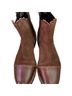 Free People 100% Leather Brown Ankle Boots Size 7 - photo 7