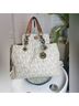 Michael Kors Solid White Multi Color Leather Tote One size - photo 10