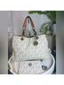 Michael Kors Solid White Multi Color Leather Tote One size - photo 15