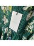 Greylin 100% Polyester 92% Polyester 8% Spandex Floral Green Casual Dress Size XS - photo 9