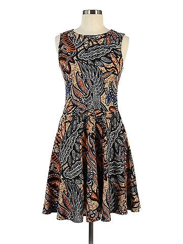 H&M Batik Skater Casual Dress (view 1)