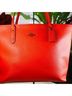 Coach Solid Red Tote One size - photo 4