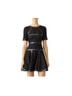 The Kooples 100% Polyester 55% Polyester 45% Polyurethane Black Cocktail Dress Size M - photo 1