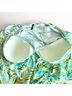 Torrid Tropical Blue Green One Piece Swimsuit Size 30 - photo 4