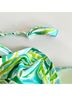 Torrid Tropical Blue Green One Piece Swimsuit Size 30 - photo 7