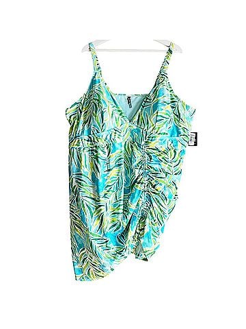 Torrid Side Cinch Fitted One Piece Swimsuit (view 1)