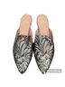 J.Crew Print Silver Mule/Clog Size 7 - photo 3