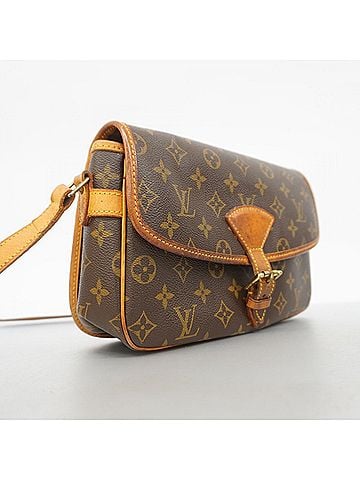 Louis Vuitton Louis Vuitton Monogram Sologne Shoulder Bag M42250 Brown Women's (view 2)