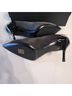 Giuseppe Zanotti Black Gray Heels Size 7 - photo 4