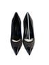 Giuseppe Zanotti Black Gray Heels Size 7 - photo 2