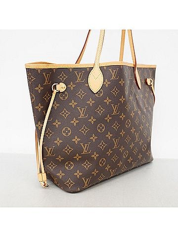 Louis Vuitton Louis Vuitton Monogram Neverfull MM Tote Bag M40156 Brown (Women's) (view 2)