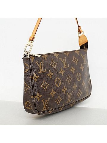 Louis Vuitton Louis Vuitton Monogram Pochette Accessoires Bag/Pouch M51980 Brown Women's (view 2)