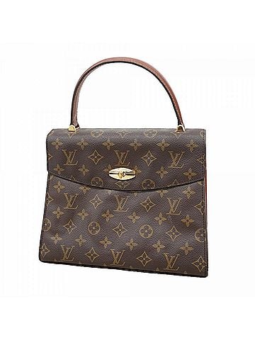 Louis Vuitton Louis Vuitton Monogram Malesherbes Handbag M51379 Brown Women's (view 1)