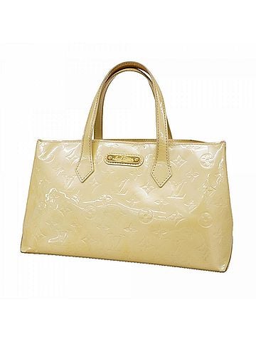 Louis Vuitton Louis Vuitton Vernis Wilshire PM Handbag M91452 Broncorail (Women's) (view 1)