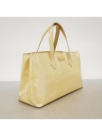 Louis Vuitton Louis Vuitton Vernis Wilshire PM Handbag M91452 Broncorail (Women's) (view 2)