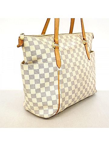 Louis Vuitton Louis Vuitton Damier Azur Totally MM Tote Bag N41279 White Women's (view 2)