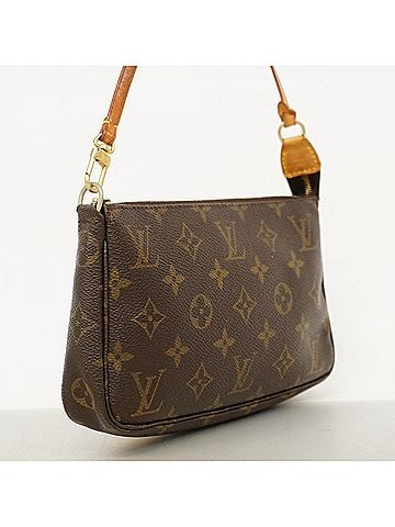 Louis Vuitton Louis Vuitton Monogram Pochette Accessoires Bag/Pouch M51980 Brown Women's (view 2)