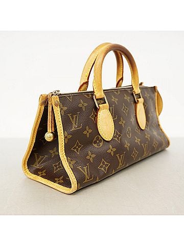 Louis Vuitton Louis Vuitton Monogram Popincourt Handbag M40009 Brown Women's (view 2)