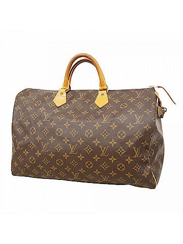 Louis Vuitton Louis Vuitton Monogram Speedy 40 Handbag M41106 Brown Women's (view 1)