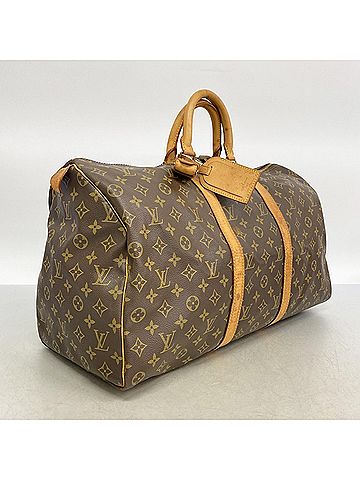 Louis Vuitton Louis Vuitton Bags - Boston Monogram Keepall 50 M41426 Brown Men's & Women's (view 2)