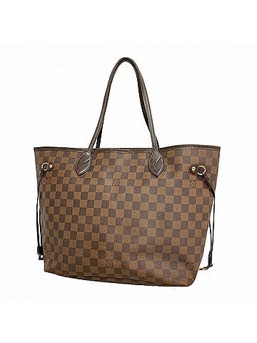 Louis Vuitton Louis Vuitton Damier Neverfull MM Tote Bag N51105 Ebene (Women's) (view 1)