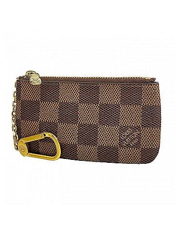 Louis Vuitton Louis Vuitton Damier Pochette Clé N62658 Ebene Wallet/Coin Case for Men and Women (view 1)