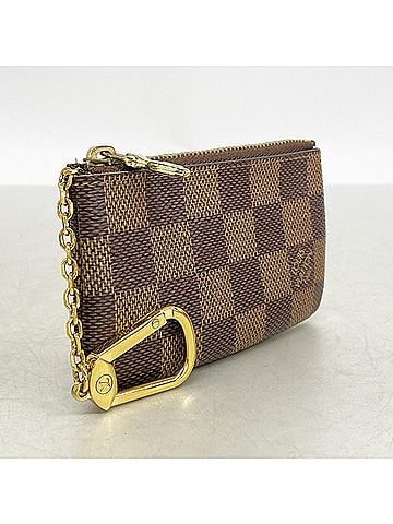 Louis Vuitton Louis Vuitton Damier Pochette Clé N62658 Ebene Wallet/Coin Case for Men and Women (view 2)
