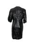 Molly Bracken 100% Polyester 5% Elastane Solid Black Cocktail Dress Size L - photo 2