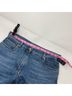 ETRO Aztec Or Tribal Print Solid Blue Red Jeans Size 10 - photo 13