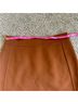 Sézane Tan Brown Wool Skirt Size 4 - photo 6