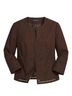 Jones New York 51% Linen 49% Rayon 100% Polyester Brown Jacket Size 12 - photo 1