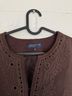 Jones New York 51% Linen 49% Rayon 100% Polyester Brown Jacket Size 12 - photo 3