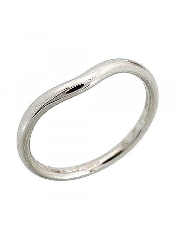 Tiffany & Co. Tiffany & Co. Curved Band Ring, Pt950 Platinum, Men's/Women's (view 1)