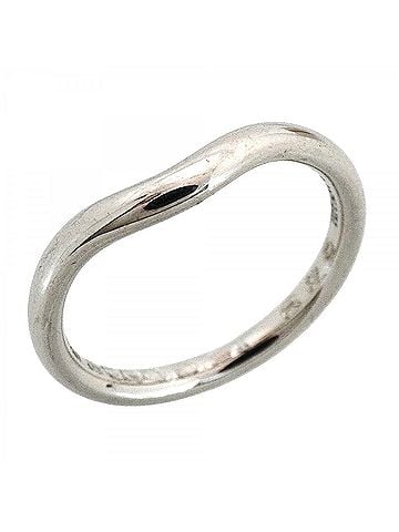 Tiffany & Co. Tiffany & Co. Curved Band Ring, Platinum 950, Women's (view 1)