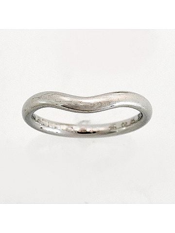 Tiffany & Co. Tiffany & Co. Curved Band Ring, Platinum 950, Women's (view 2)