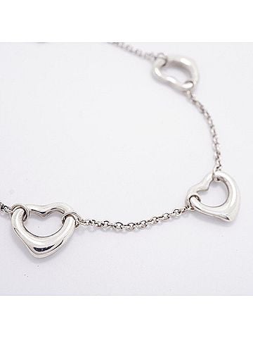 Tiffany & Co. Tiffany & Co. Heart Bracelet, 5 Pieces, Sterling Silver 925, Women's (view 2)