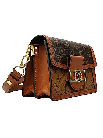 Louis Vuitton Louis Vuitton Monogram Reverse Dauphine MINI Shoulder Bag M45959 Brown Women's (view 2)