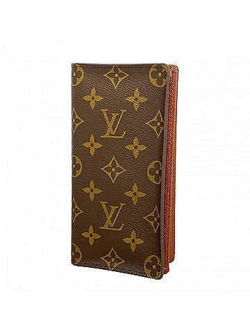 Louis Vuitton Louis Vuitton Monogram Portecarte Credit Wallet, M60825, Brown, Men's (view 1)
