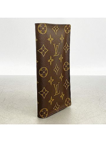 Louis Vuitton Louis Vuitton Monogram Portecarte Credit Wallet, M60825, Brown, Men's (view 2)