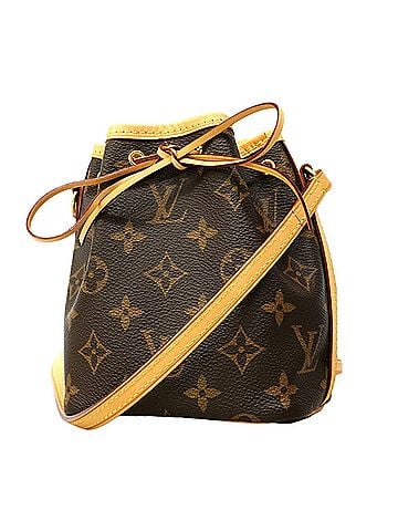 Louis Vuitton Louis Vuitton Monogram Nano Noe Shoulder Bag M41346 Brown Women's (view 1)