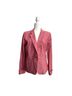 Draper James 55% Cotton 45% Linen 100% Cotton Pink Red Blazer Size M - photo 1