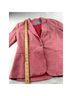 Draper James 55% Cotton 45% Linen 100% Cotton Pink Red Blazer Size M - photo 10