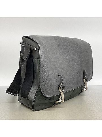 Louis Vuitton Louis Vuitton Taiga Delsu Shoulder Bag M30162 Ardoise Men's (view 2)