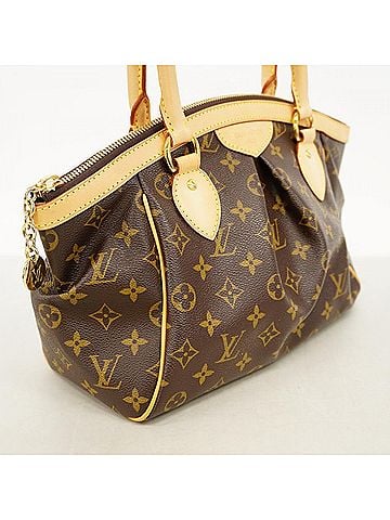 Louis Vuitton Louis Vuitton Monogram Tivoli PM Handbag M40143 Brown Women's (view 2)