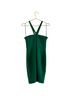 Likely 73% Polyester 22% Rayon 5% Spandex 100% Polyester Green Cocktail Dress Size 8 - photo 2
