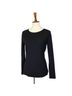 La Perla Solid Black Long Sleeve Top Size M - photo 1